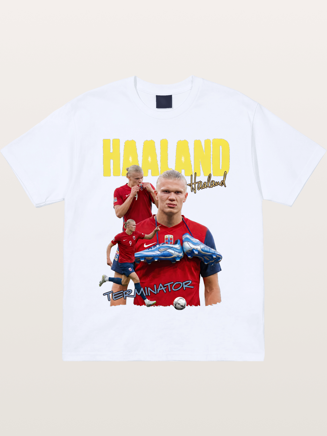 Erling Haaland H9 Poster Gildan T-shirt