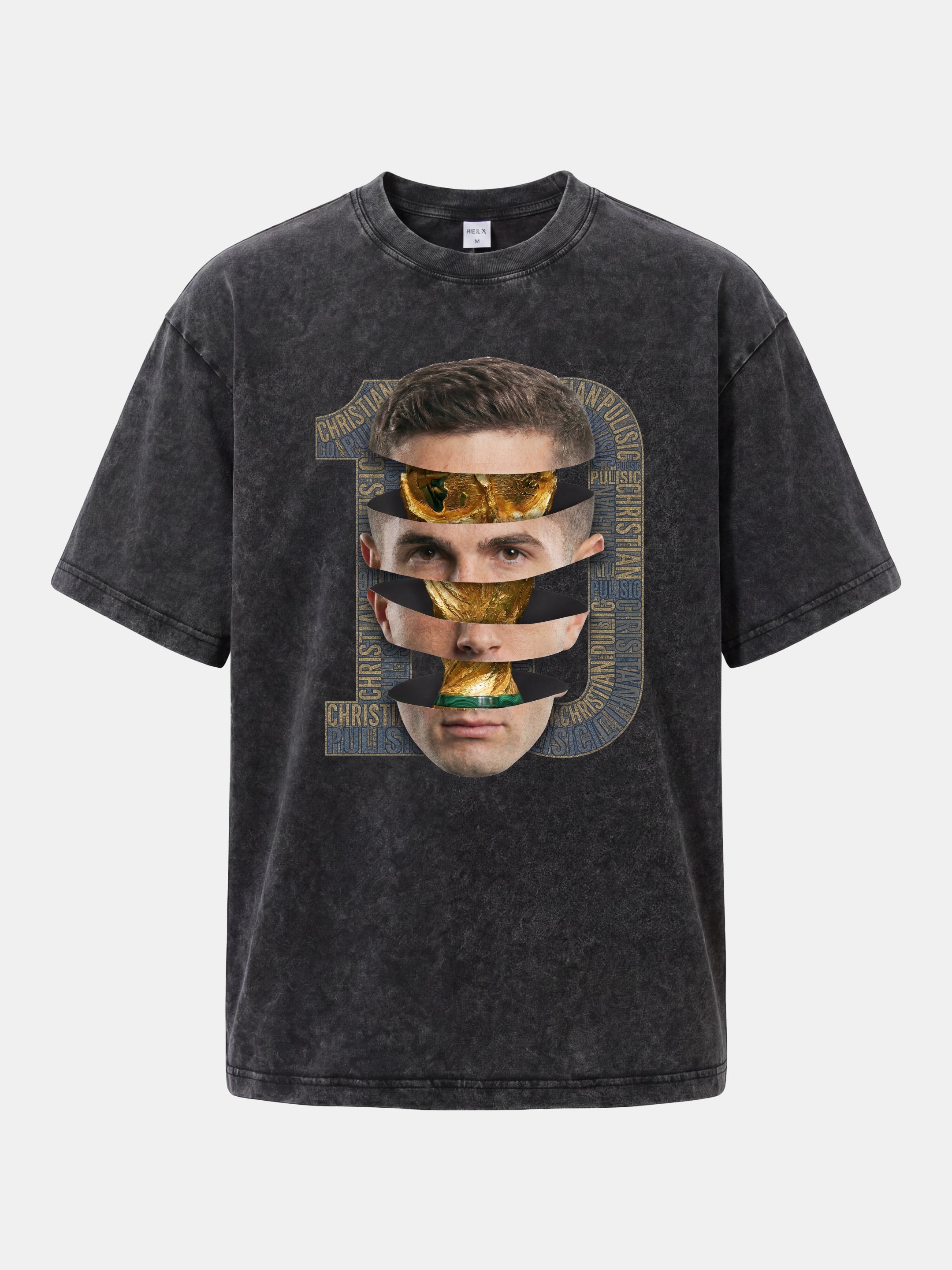 Christian Pulisic World Cup Art Washed T-shirt