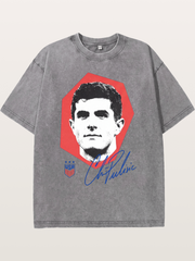 Christian Pulisic Octagon Signed Mark Washed T-shirt