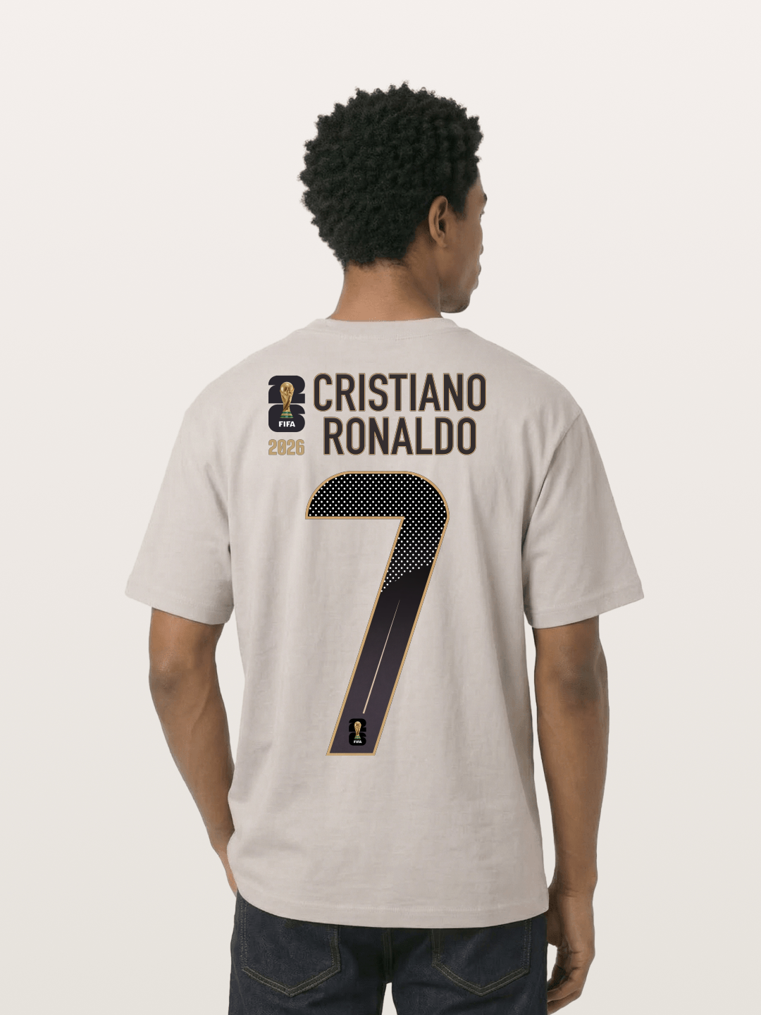 Portugal 7 Ronaldo 2026 WC Cotton T-shirt