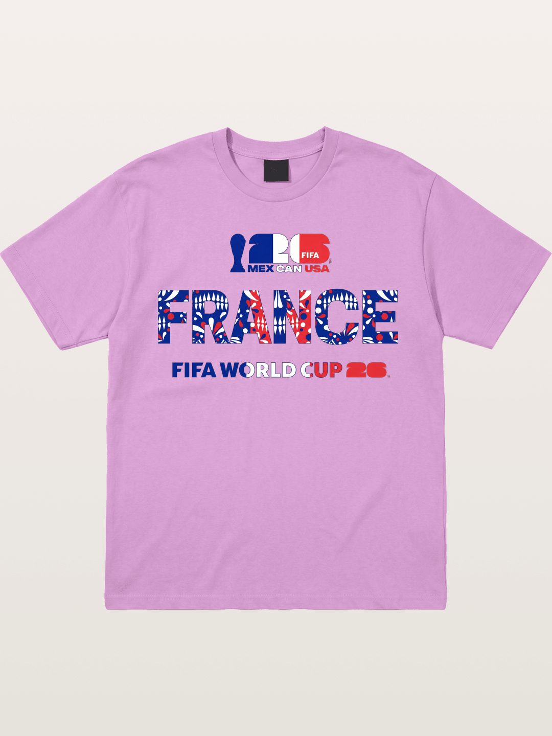 2026 World Cup France Pattern Graphic Gildan T-shirt