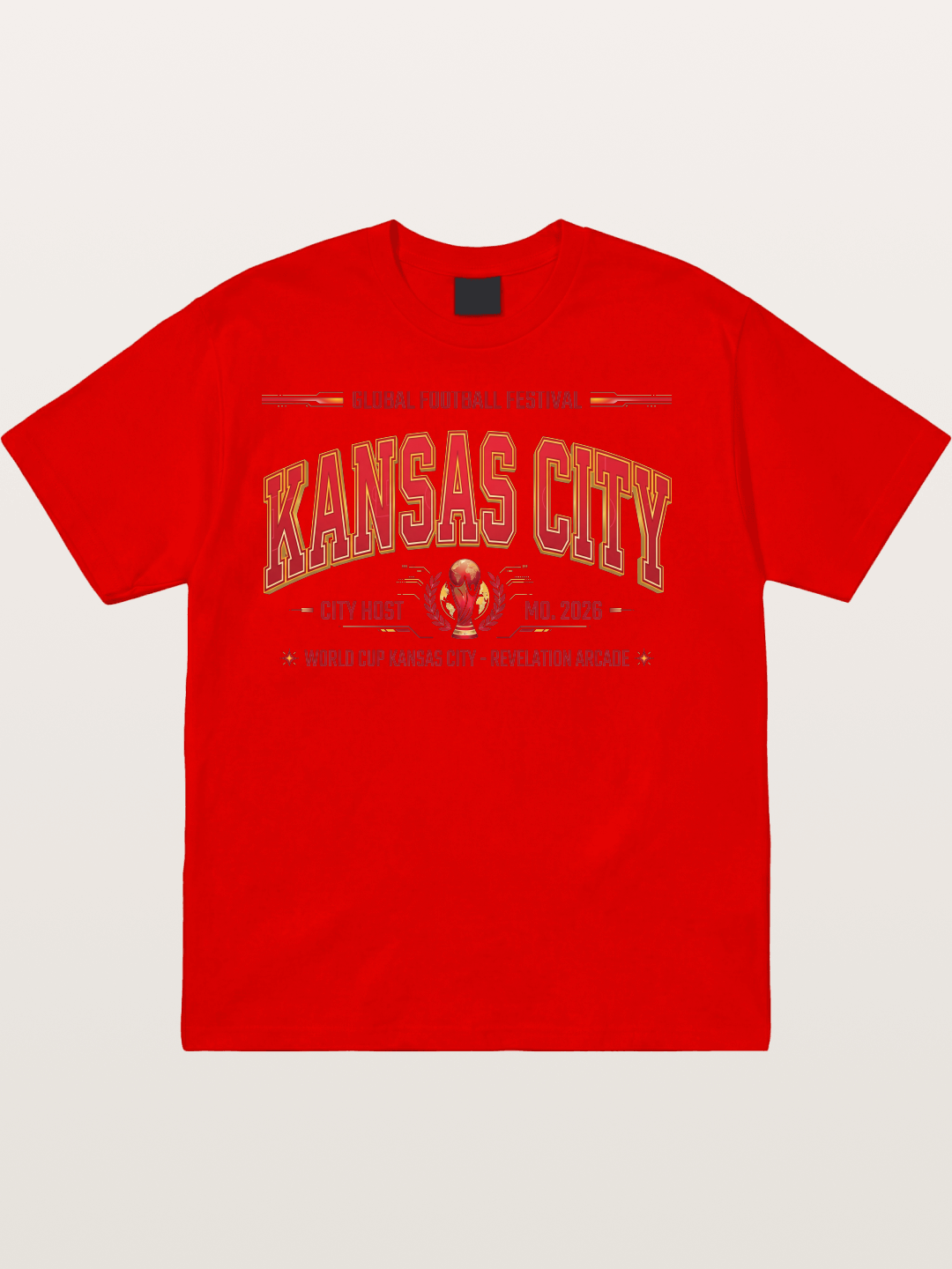Kansas City 2026 WC Art Cotton T-shirt