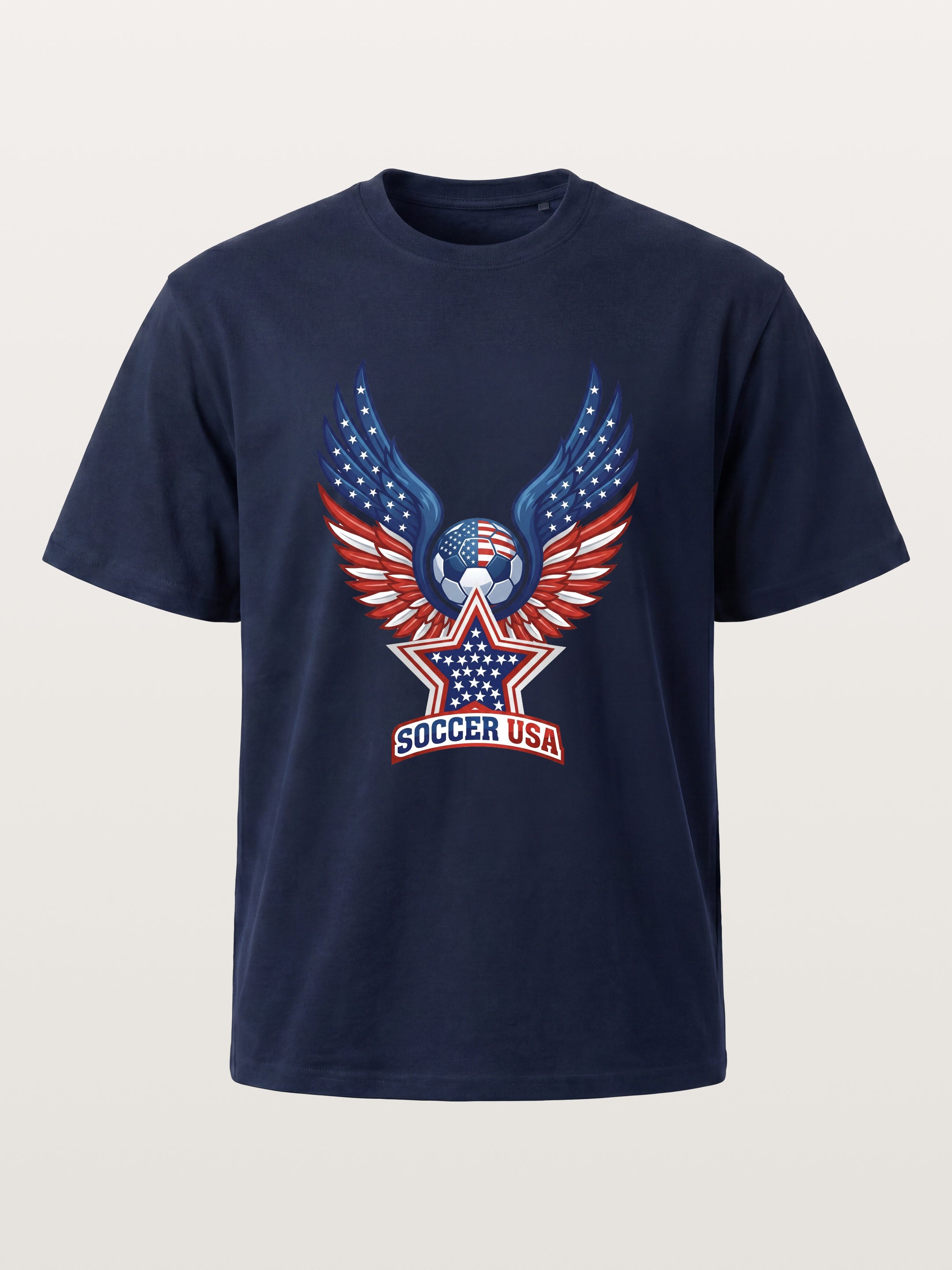 Soccer USA Wings Star Logo Cotton T-shirt