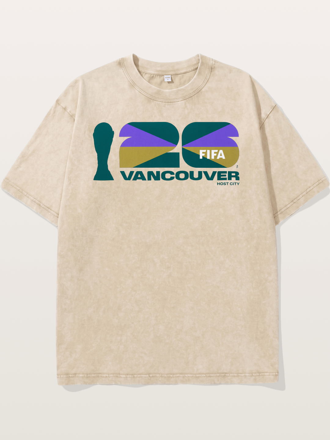 Vancouver 2026 WC Host City Logo Washed T-shirt