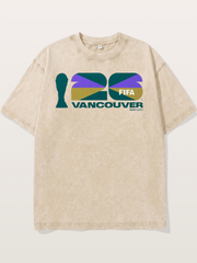 Vancouver 2026 WC Host City Logo Washed T-shirt
