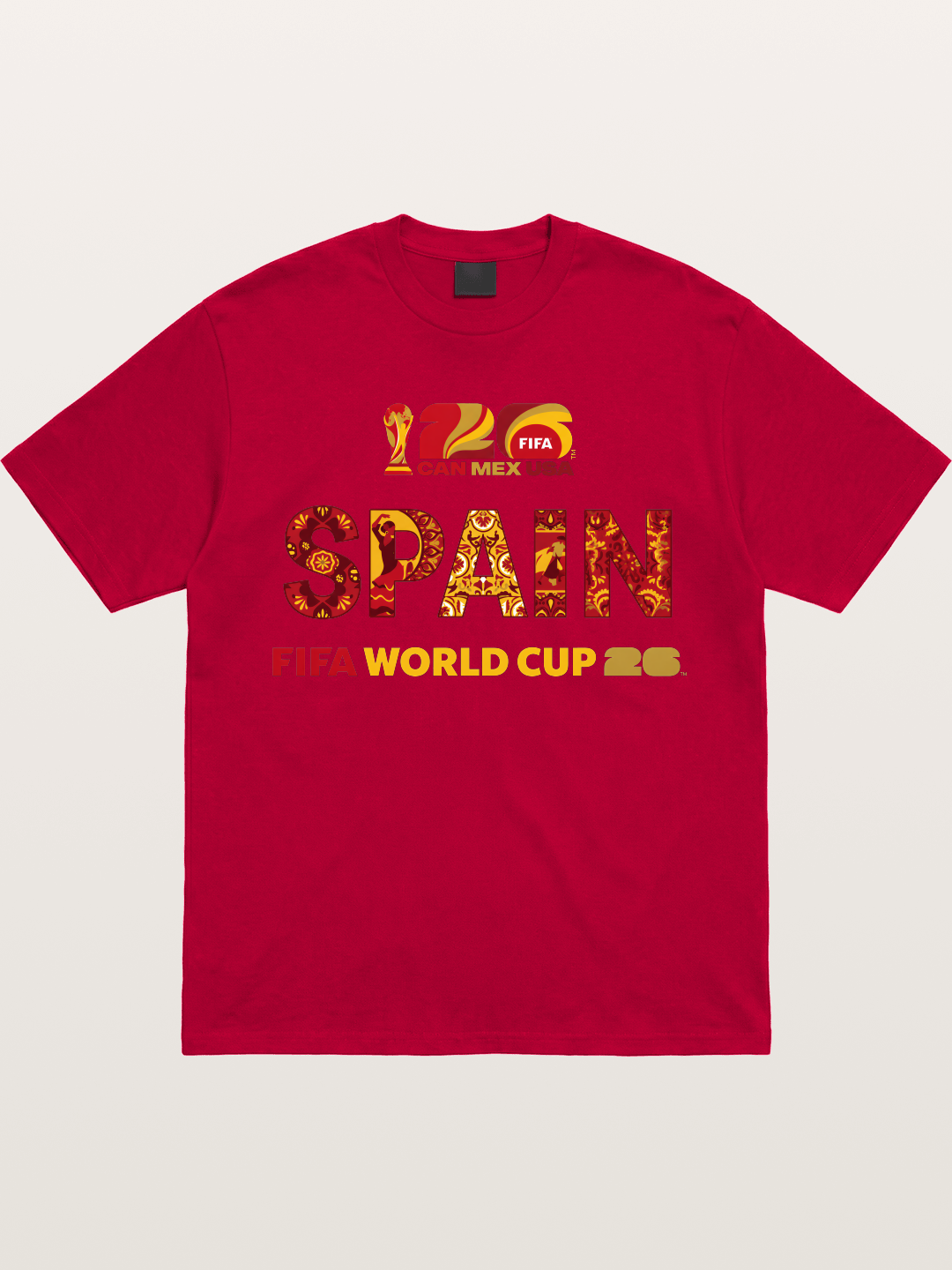 Spain 2026 Cultural Ornament Print Gildan T-shirt