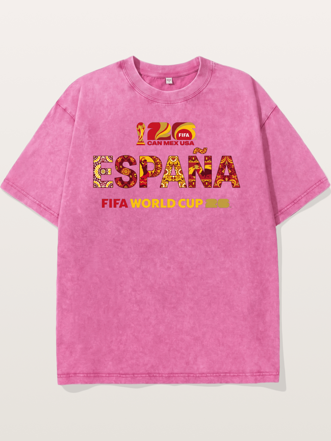 España 2026 World Cup Typo Washed T-shirt