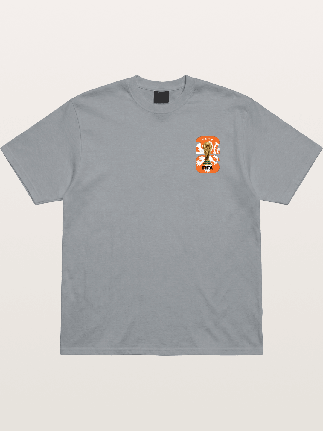 Netherlands World Cup Trophy Crest Gildan T-shirt