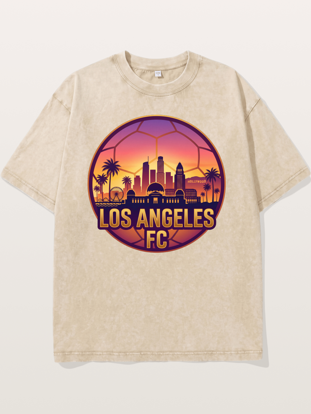 LA FC Sunset City Skyline Washed T-shirt