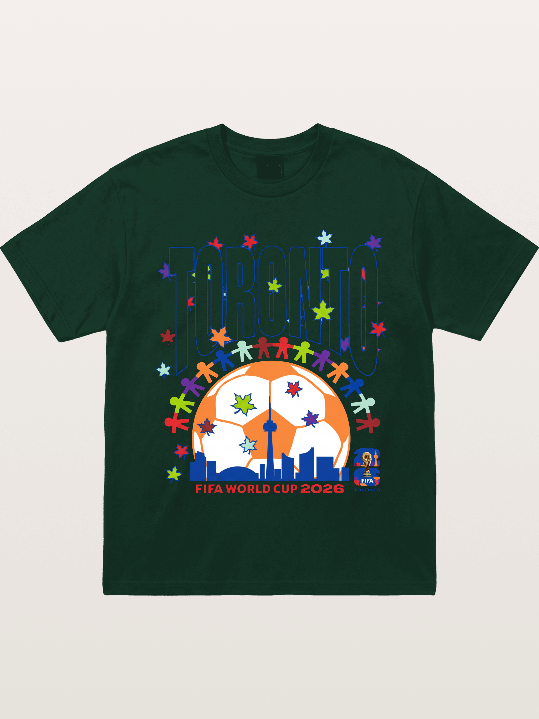 Toronto WC 2026 CN Tower Art Gildan T-shirt