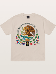 Mexican Eagle World Cup Art Cotton T-shirt