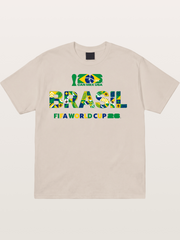 Brasil 2026 Tropical Graphic Cotton T-shirt