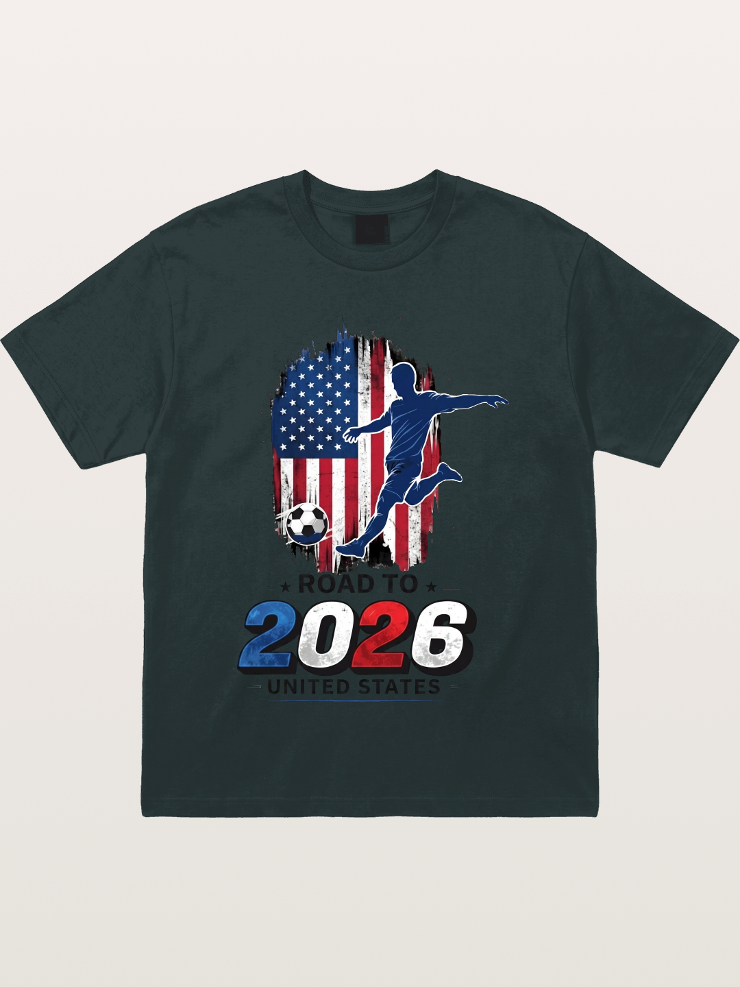 Road to 2026 USA Soccer Player Gildan T-shirt