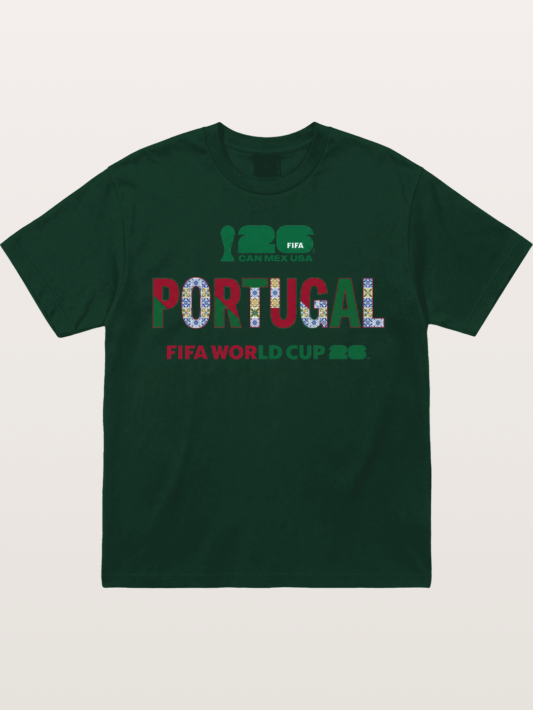 Portugal 2026 Pattern Art Gildan T-shirt