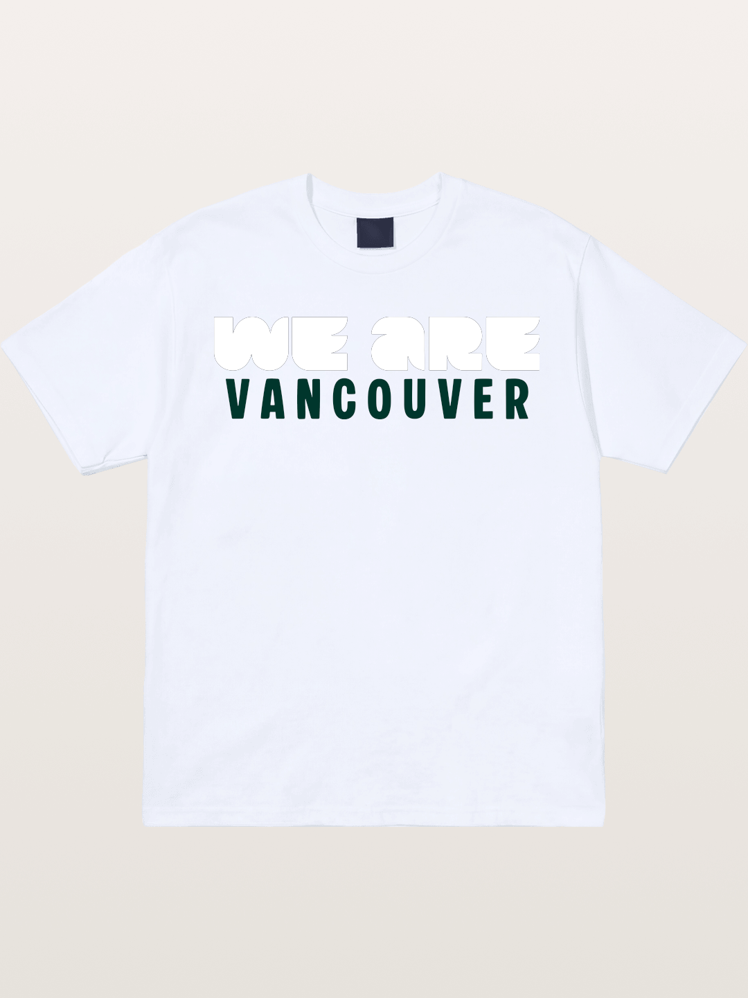 Vancouver Dark Green Monochrome Gildan T-shirt