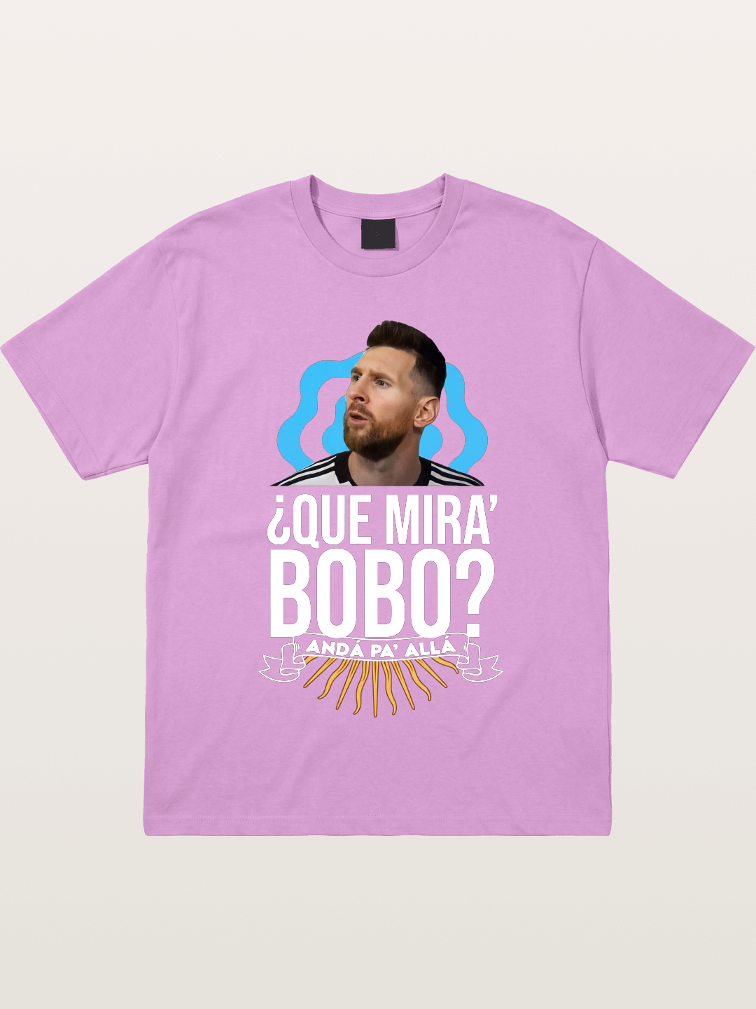 Messi Argentina Sun Design Gildan T-shirt