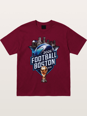 Boston 2026 World Cup City Badge Gildan T-shirt