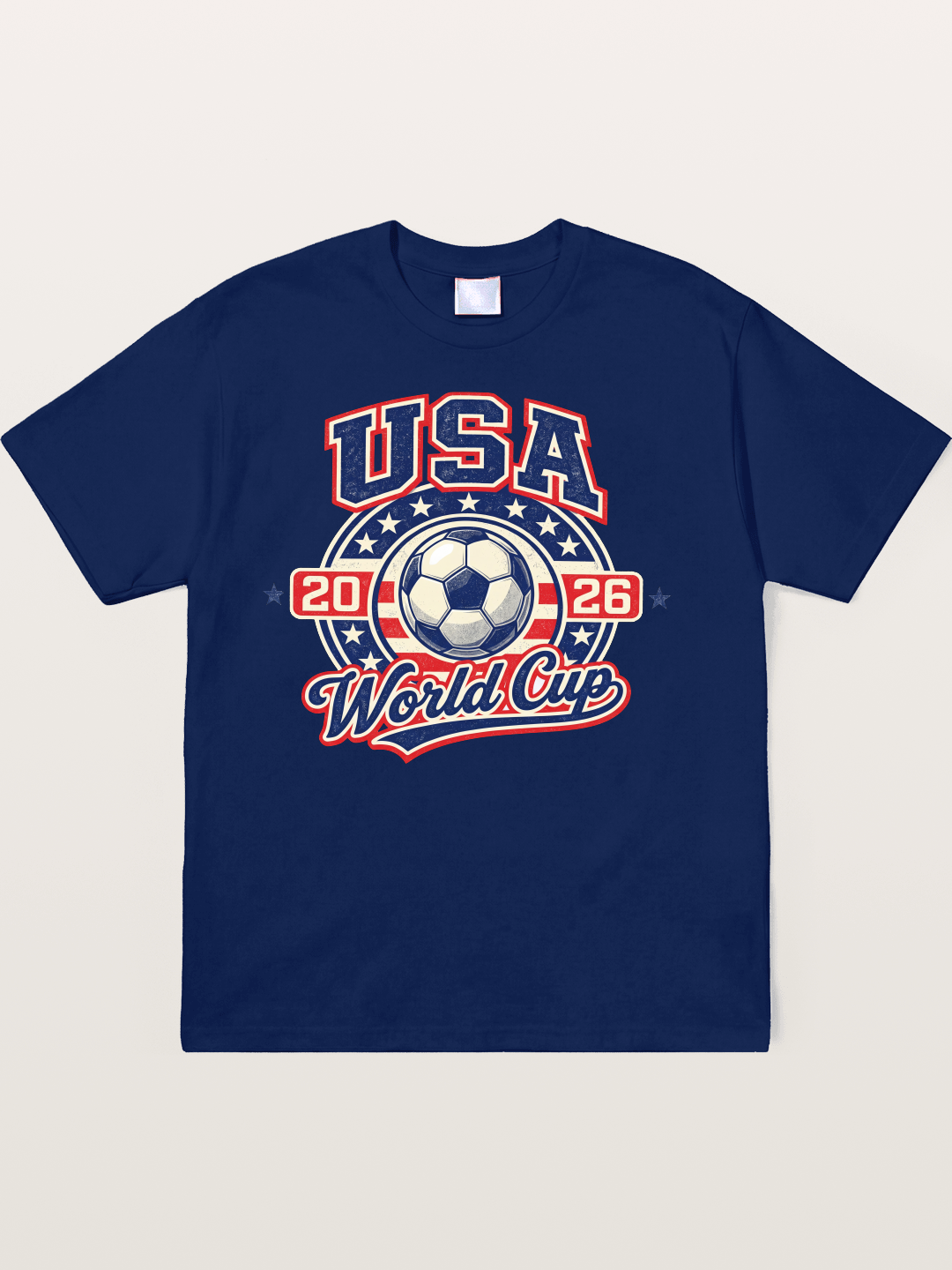 USA World Cup 2026 Retro Badge Soft-Stay T-shirt