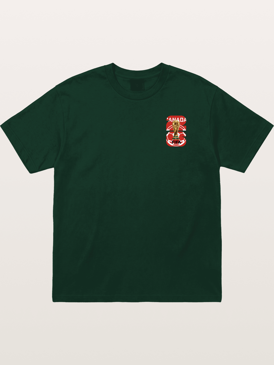 Canada World Cup Trophy Emblem Gildan T-shirt