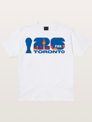 Toronto WC 2026 CN Tower Logo Cotton T-shirt