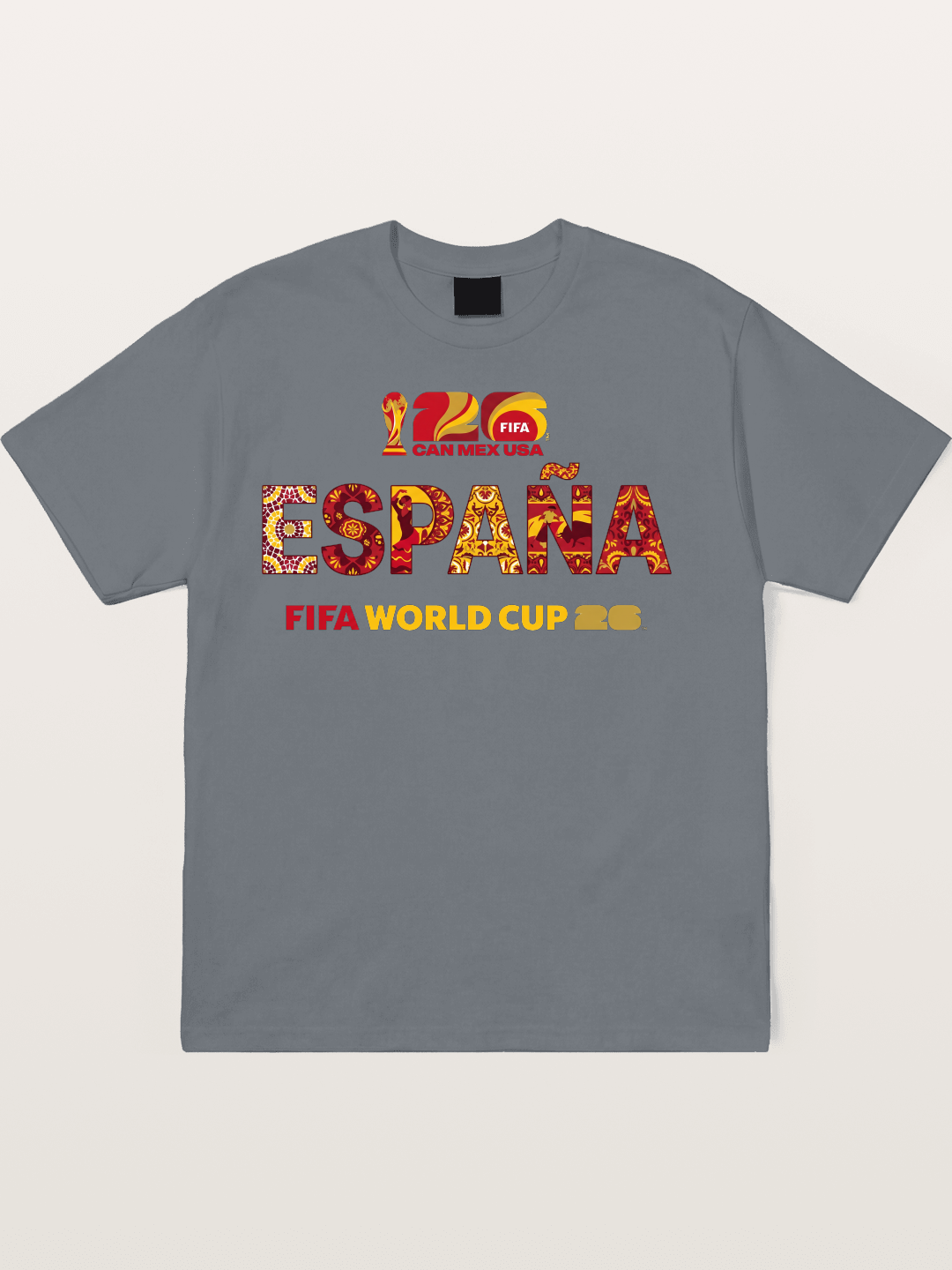 España 2026 World Cup Typo Cotton T-shirt