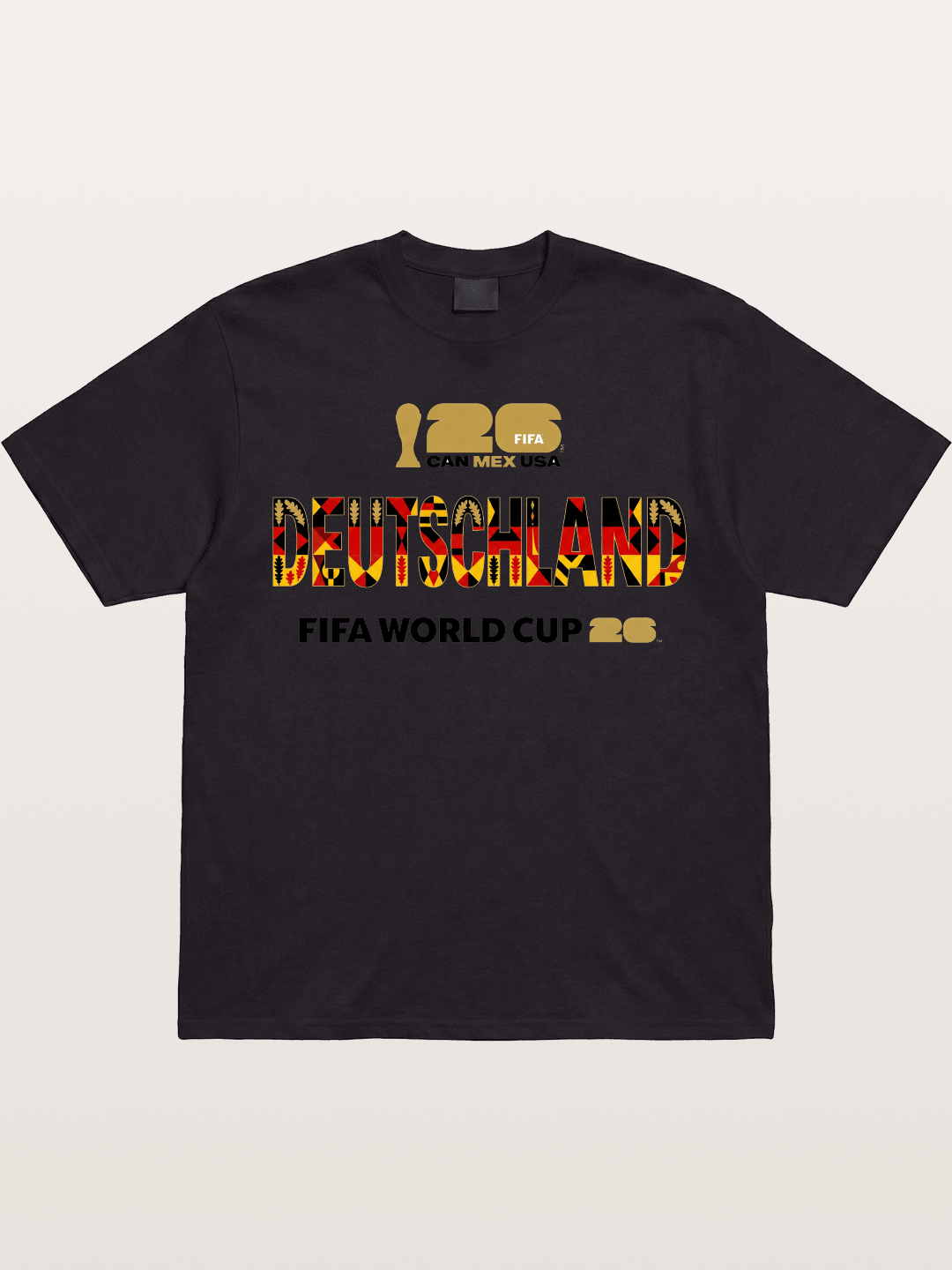 Deutschland 2026 Tribal Print Gildan T-shirt