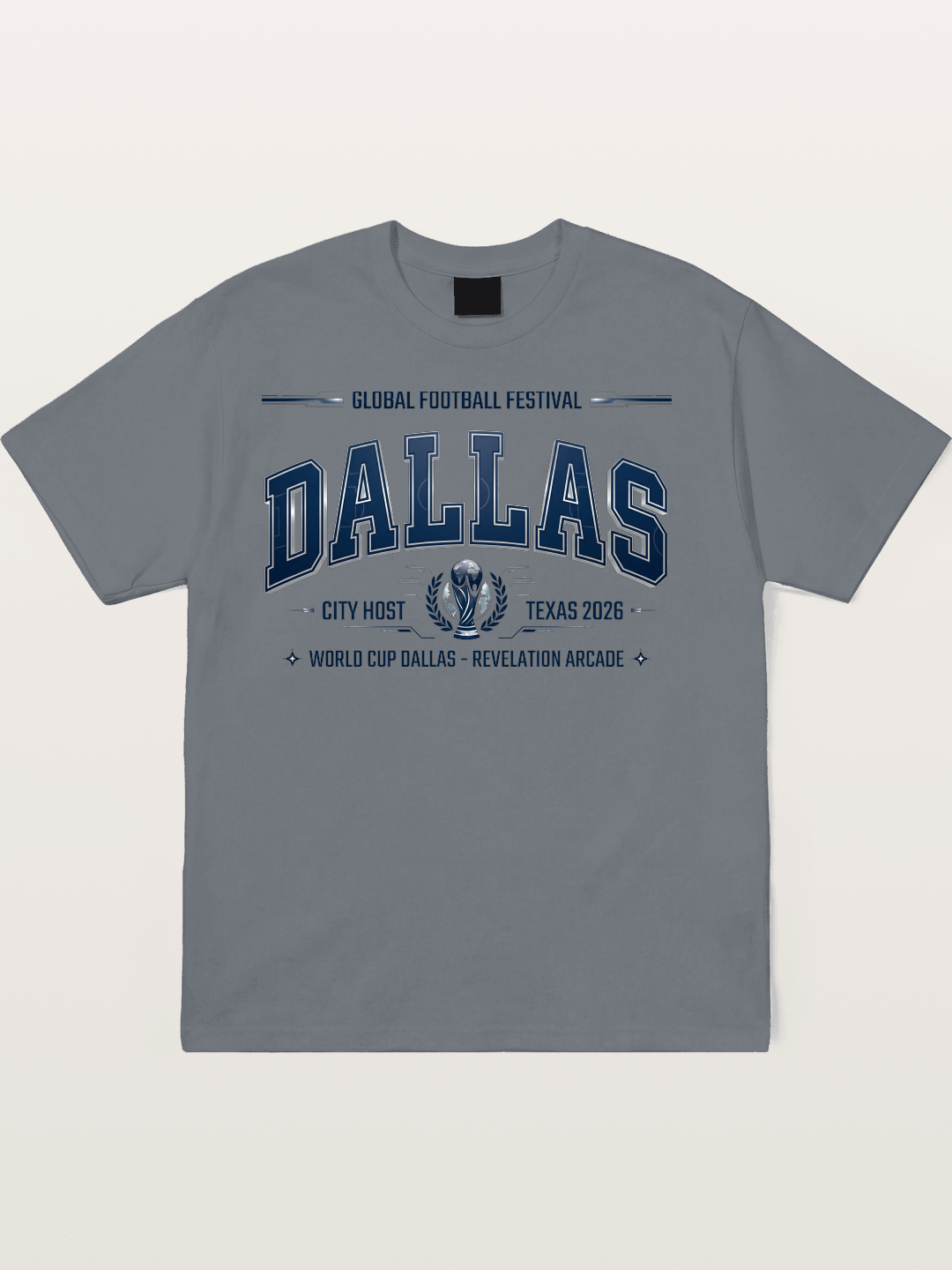 Dallas 2026 World Cup Print Cotton T-shirt