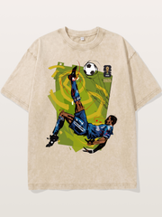 Cristiano Ronaldo's classic goal-scoring move Washed T-shirt