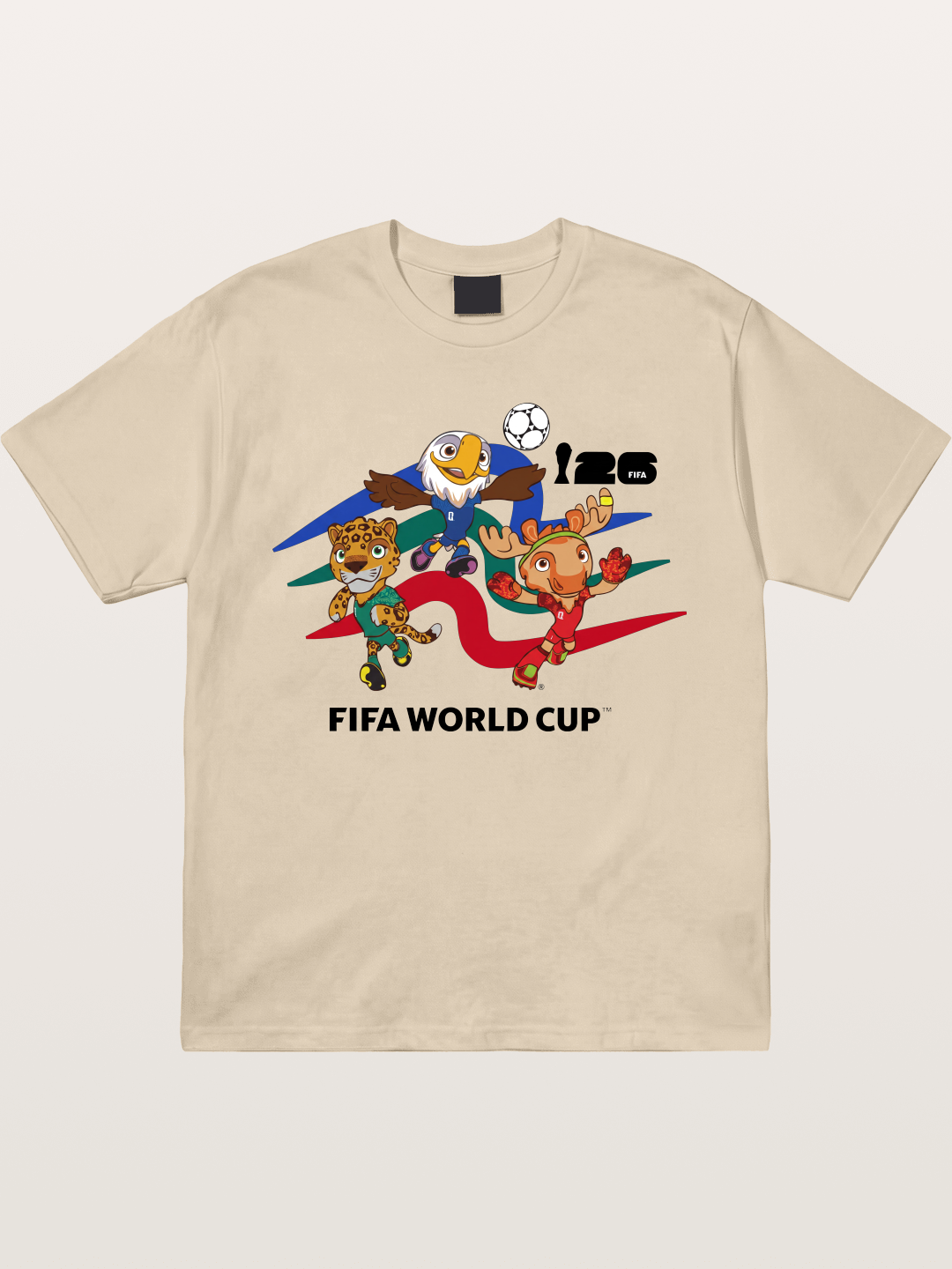 WC 2026 Host City Mascots Trio Gildan T-shirt