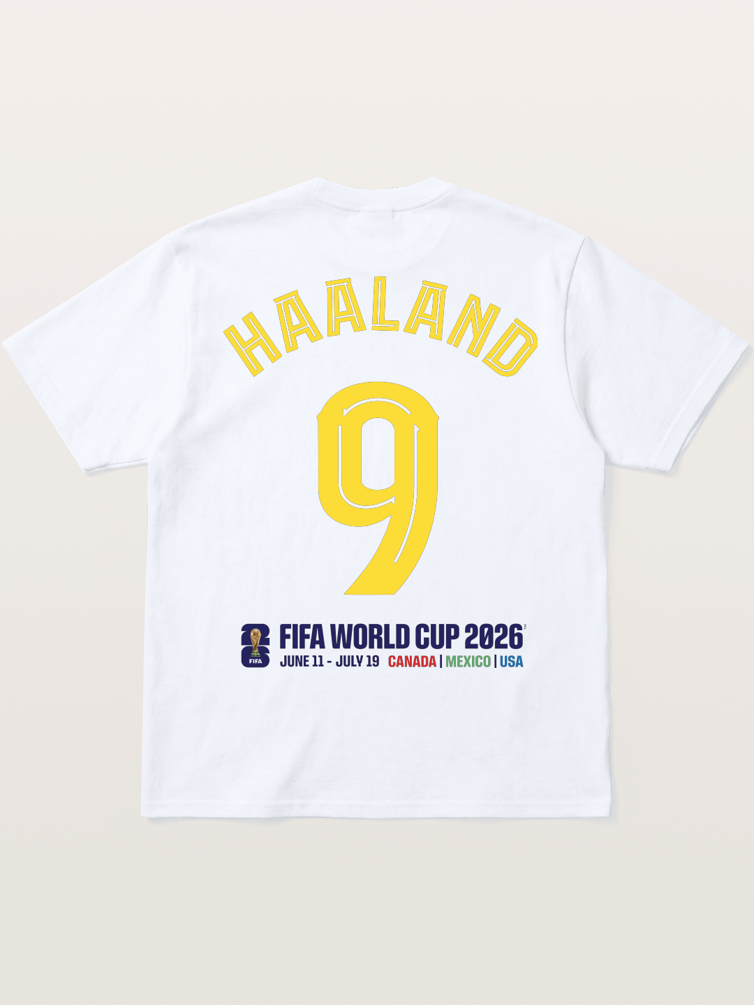 Haaland 9 World Cup 2026 Gildan T-shirt