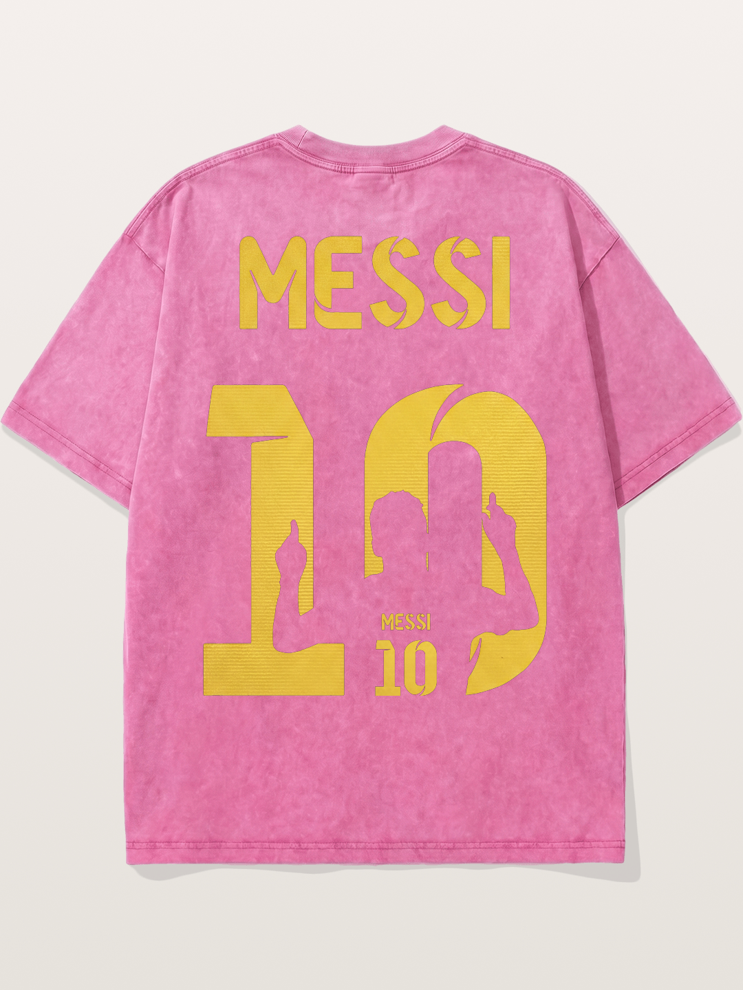 Messi No.10 Washed T-shirt