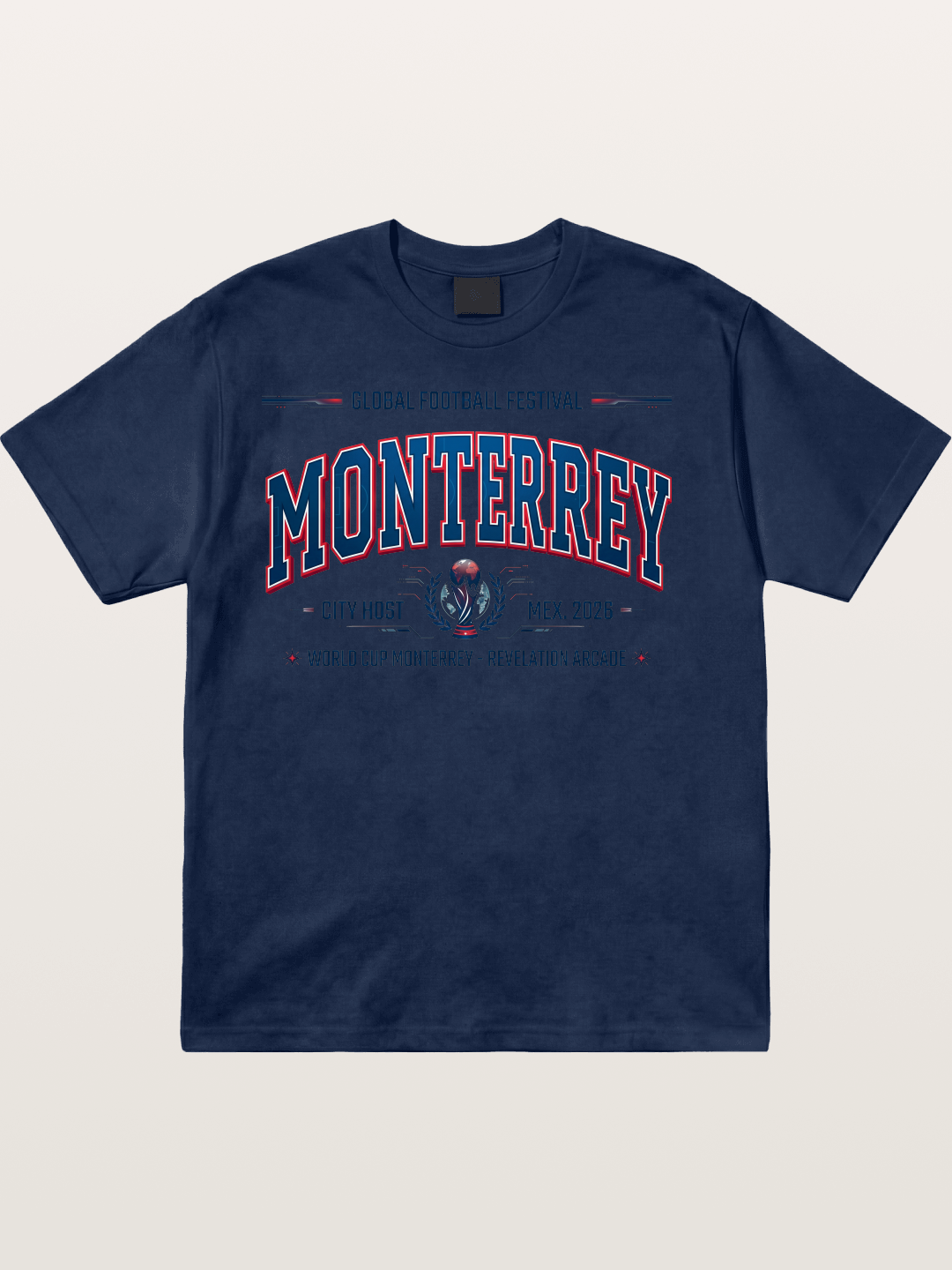 Monterrey 2026 World Cup Graphic Cotton T-shirt