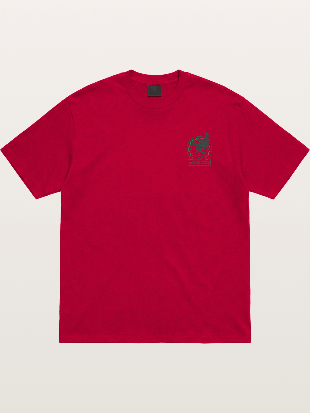 Mexico Football Eagle Crest Gildan T-shirt