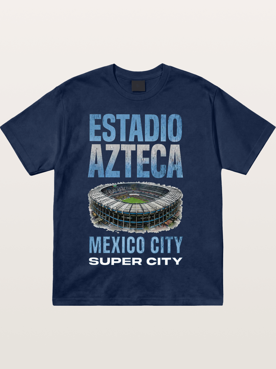Estadio Azteca WC Print Cotton T-shirt