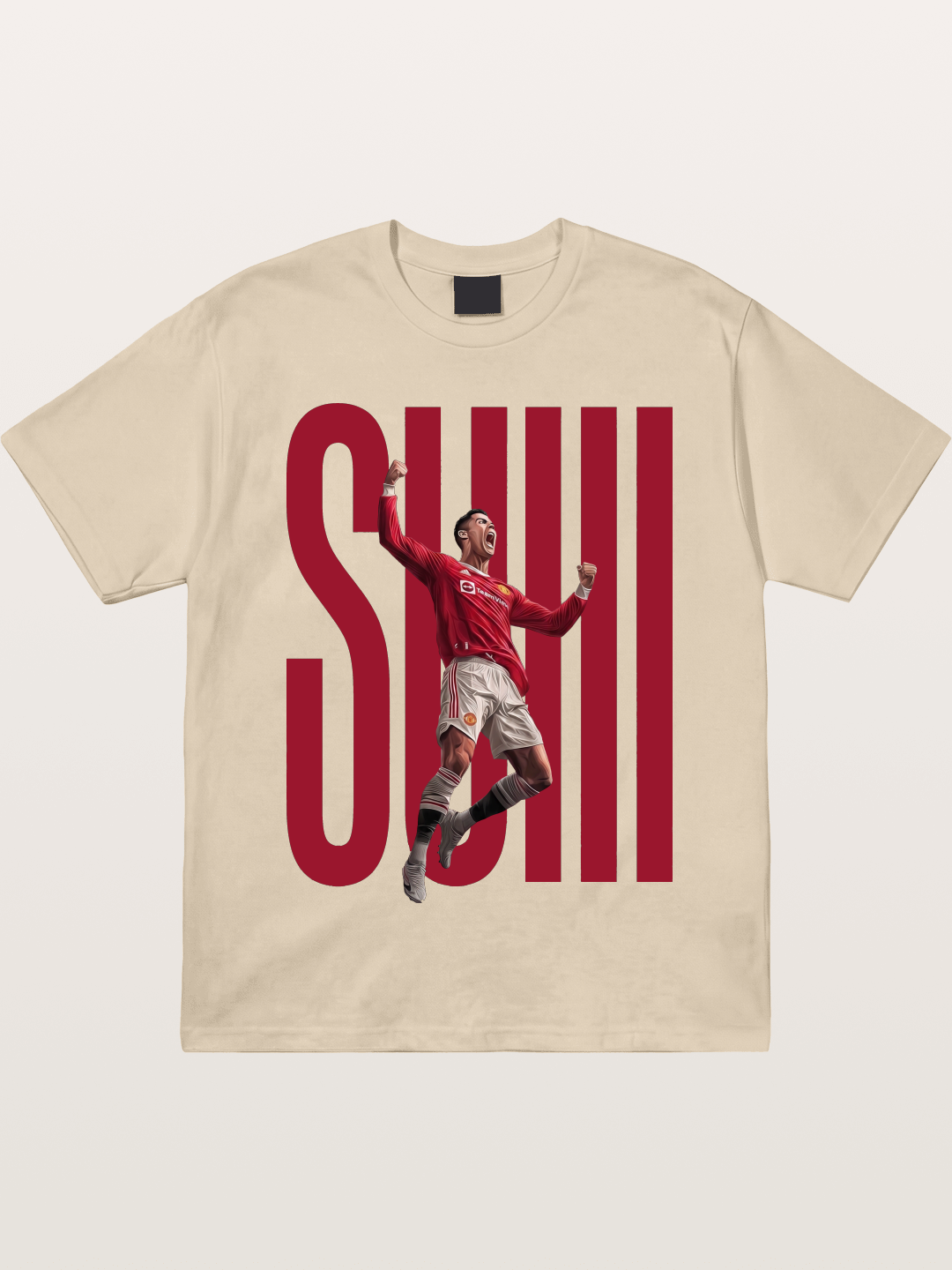 Ronaldo Manchester United Goal Pose Gildan T-shirt