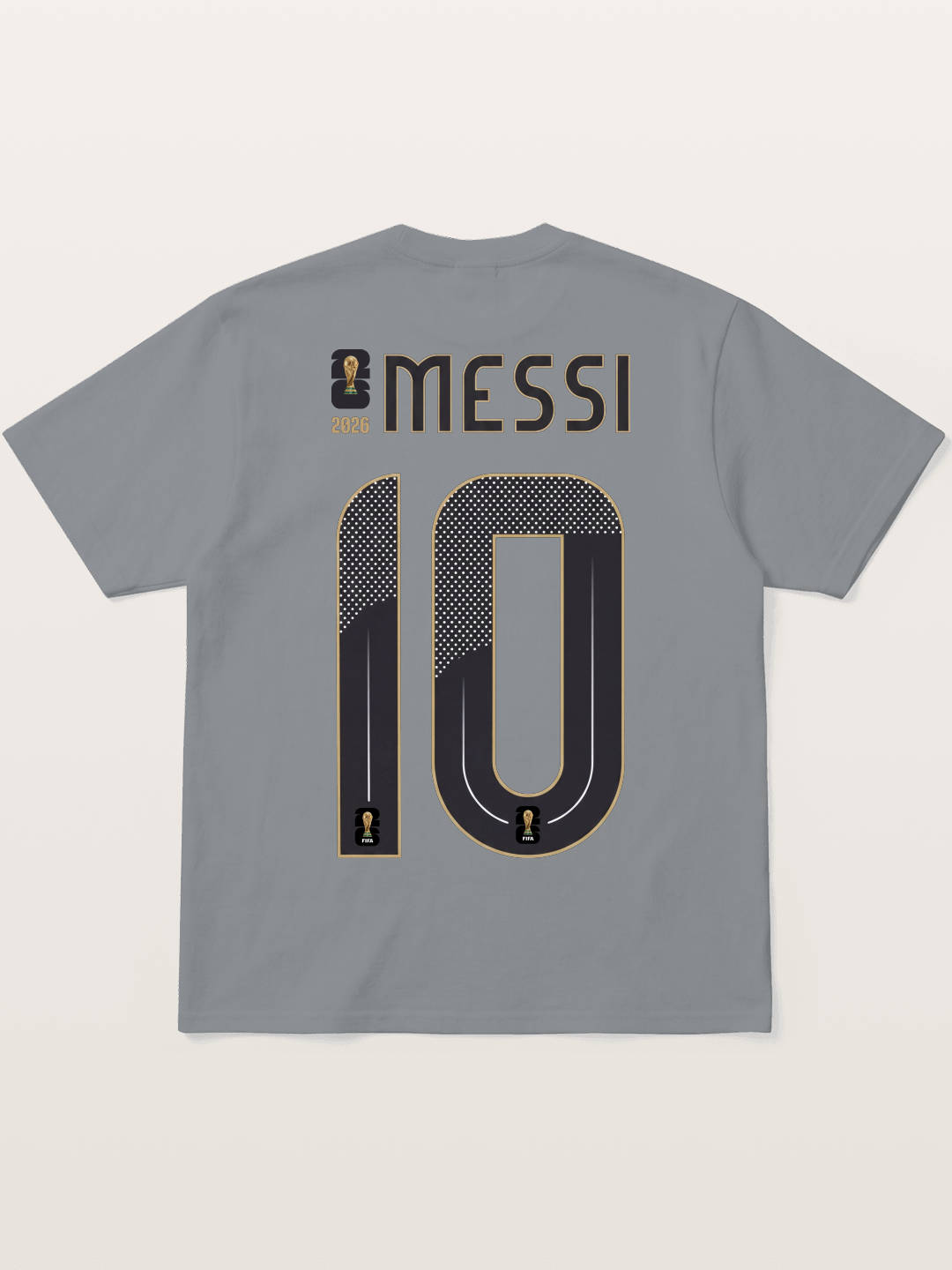 Argentina 10 Messi 2026 WC Gildan T-shirt