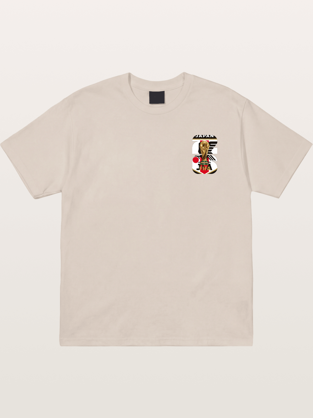 Japan World Cup Trophy Crest Cotton T-shirt