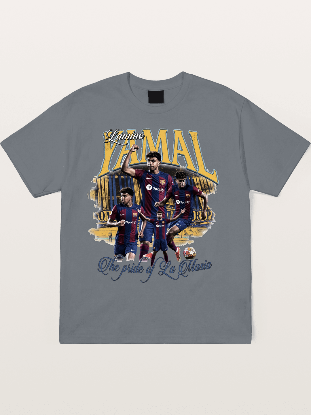 Lamine Yamal La Masia Art Cotton T-shirt
