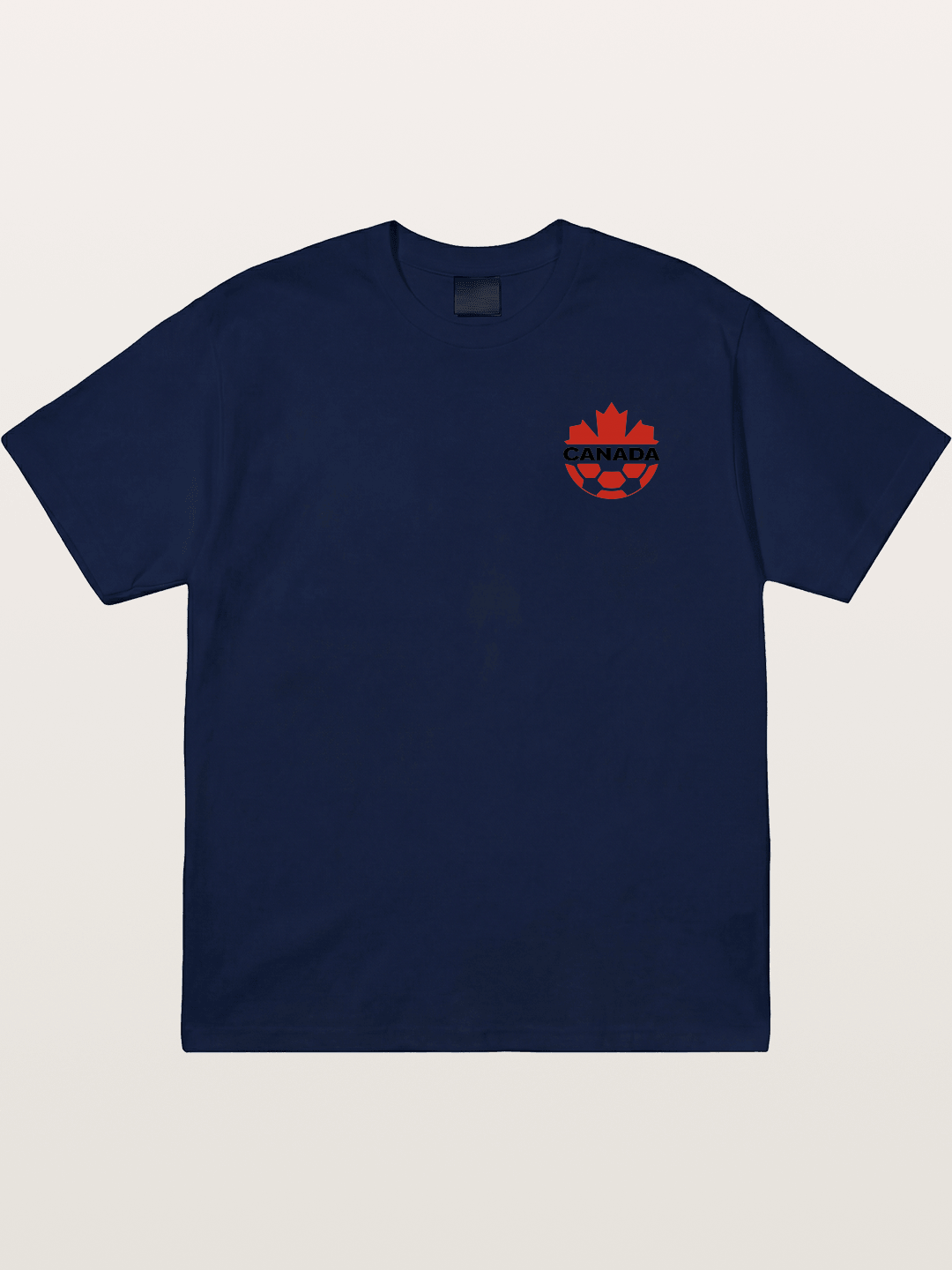 Canada Soccer Maple Leaf Logo Gildan T-shirt