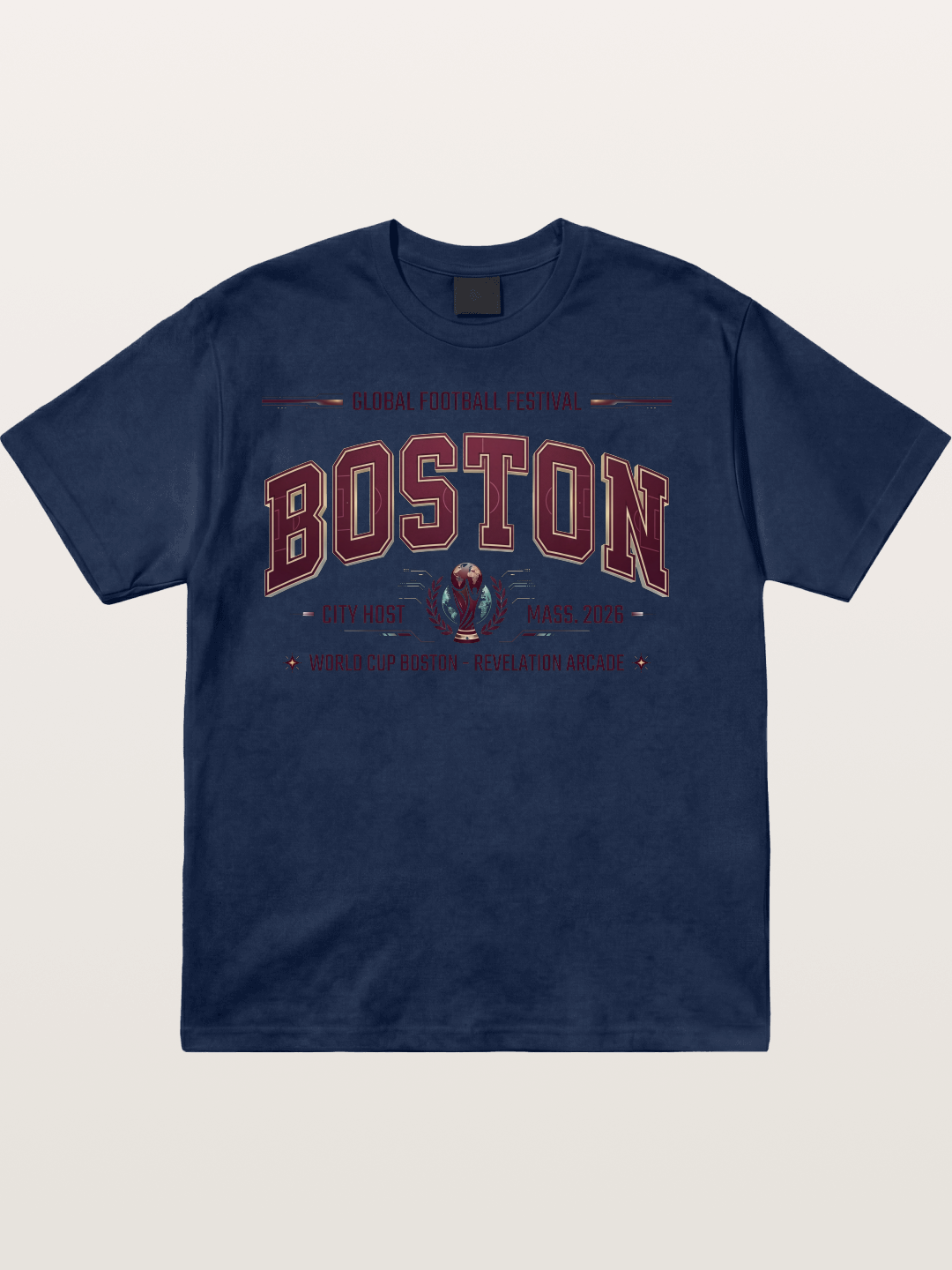 Boston 2026 World Cup Host Cotton T-shirt