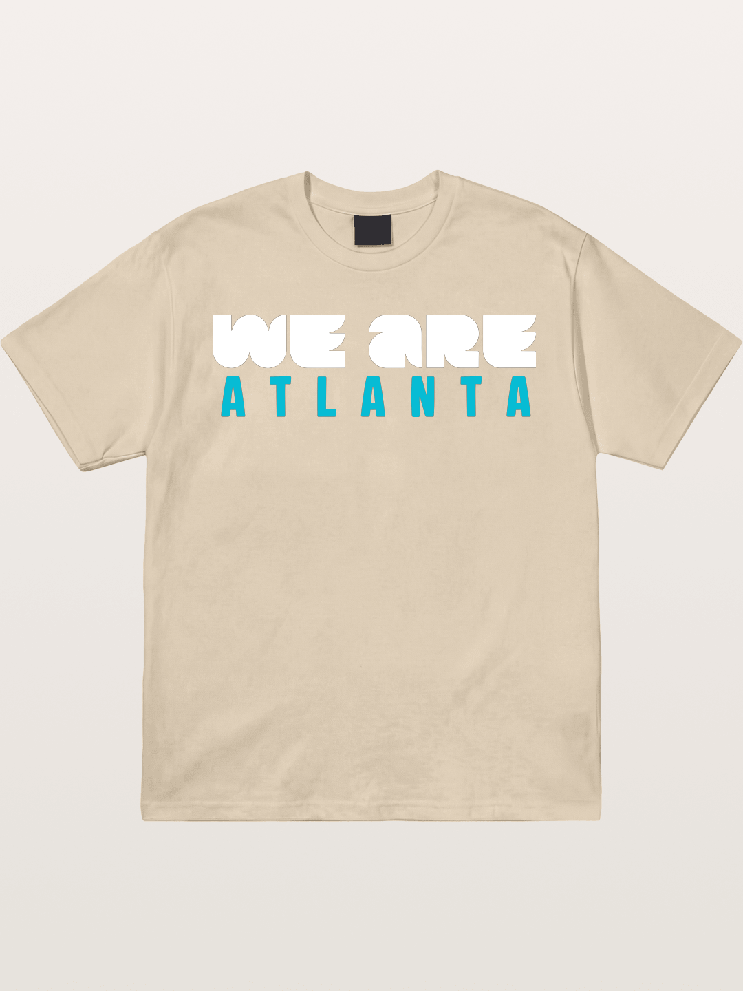 Atlanta Two-Tone Typography Gildan T-shirt