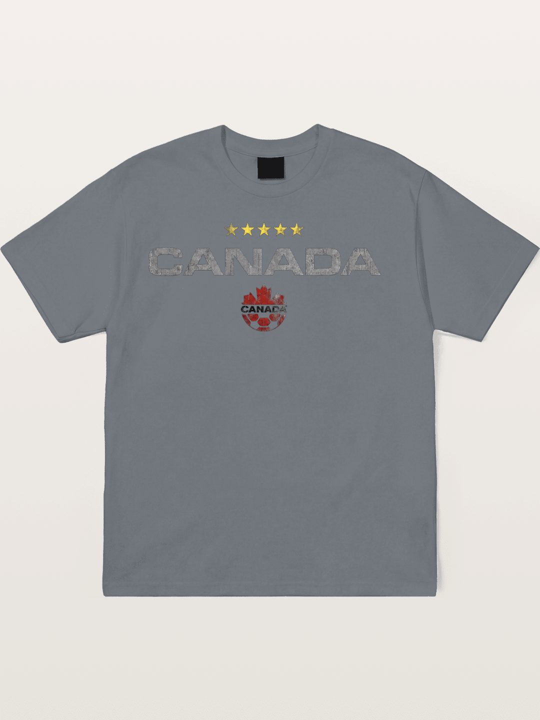 Canada Soccer Team Crest Cotton T-shirt