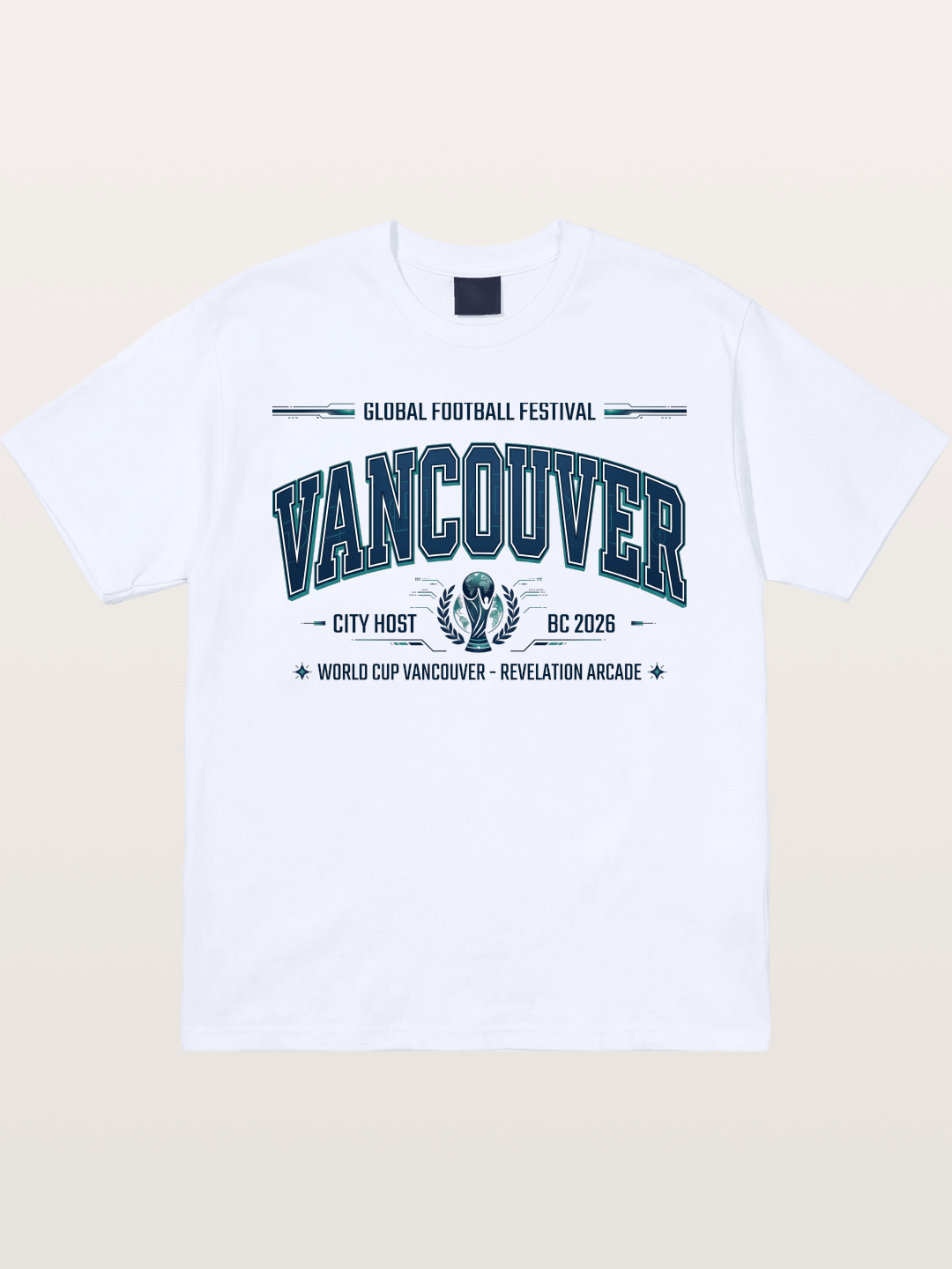 Vancouver 2026 World Cup Badge Gildan T-shirt