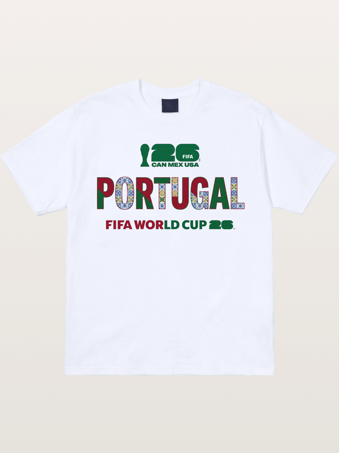 Portugal 2026 Pattern Art Gildan T-shirt