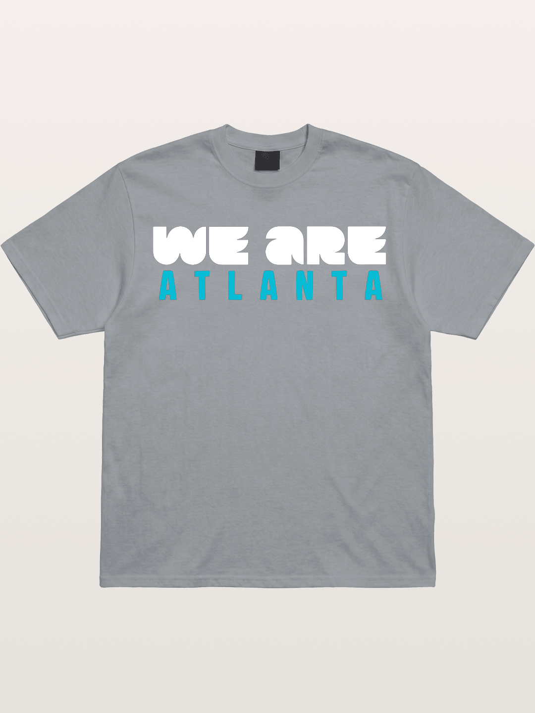 Atlanta Two-Tone Typography Gildan T-shirt