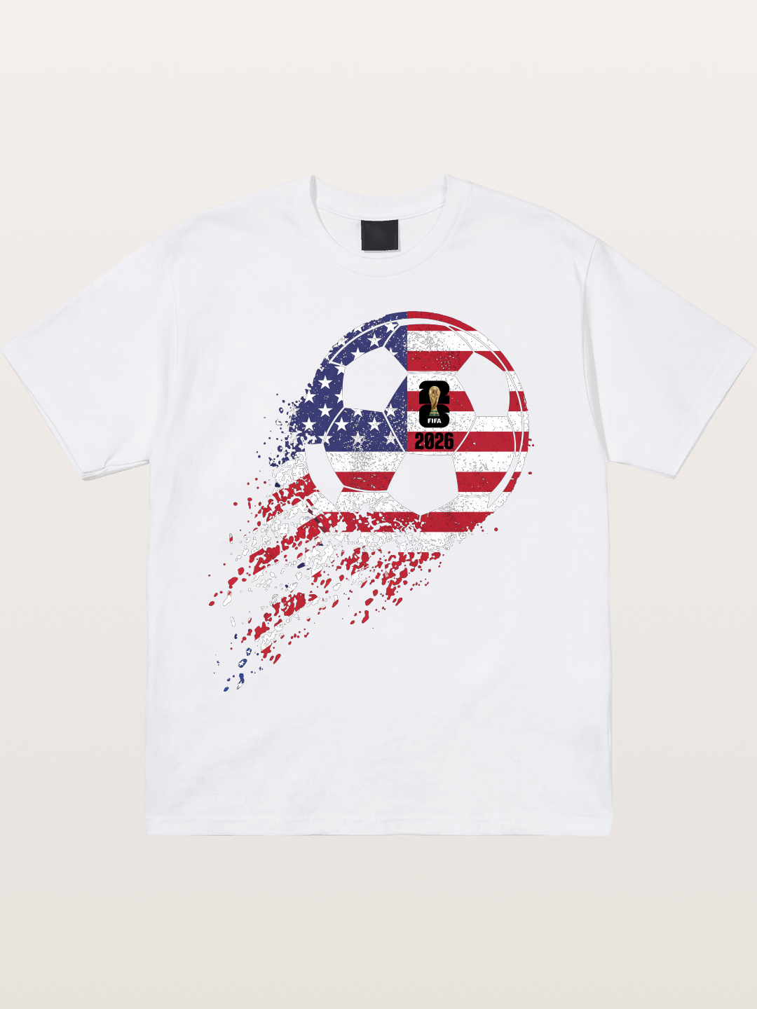 American Flag WC 2026 Ball Cotton T-shirt