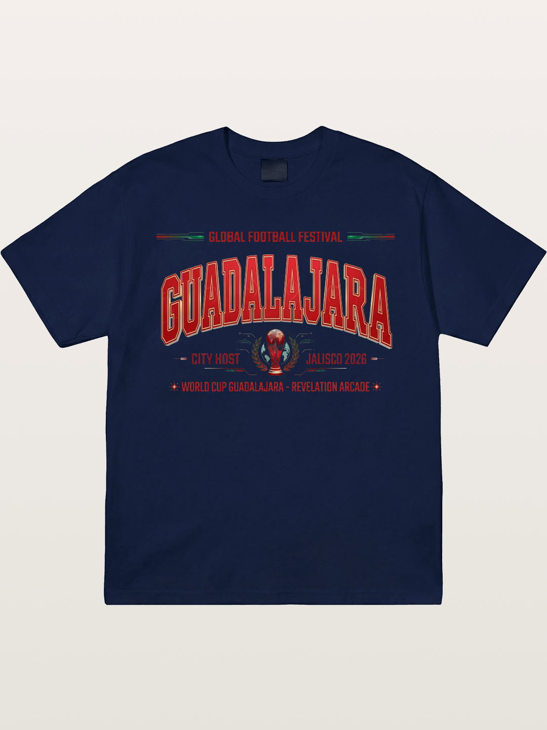 Guadalajara 2026 WC Host Print Gildan T-shirt