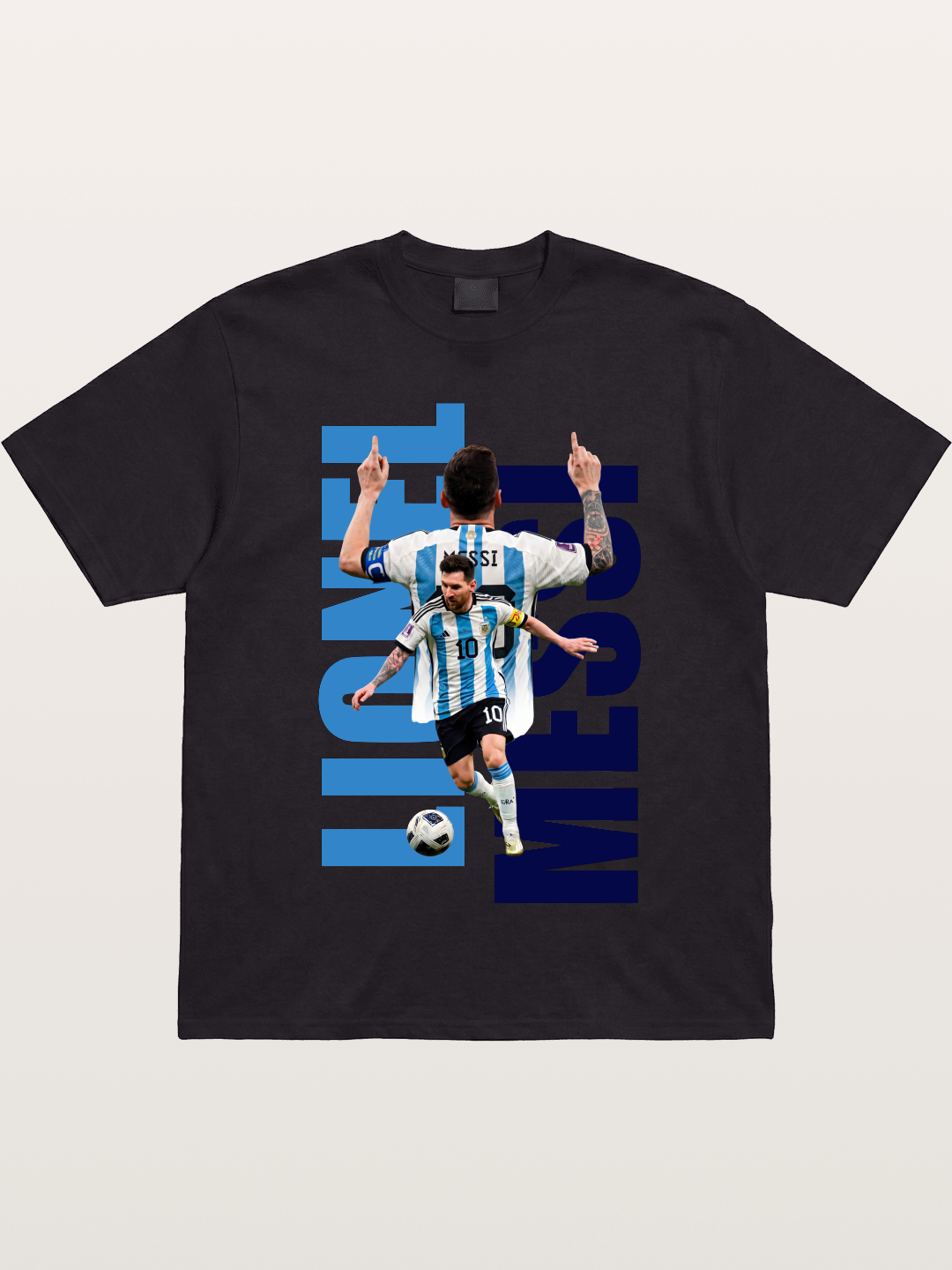 Lionel Messi Argentina 10 Gildan T-shirt