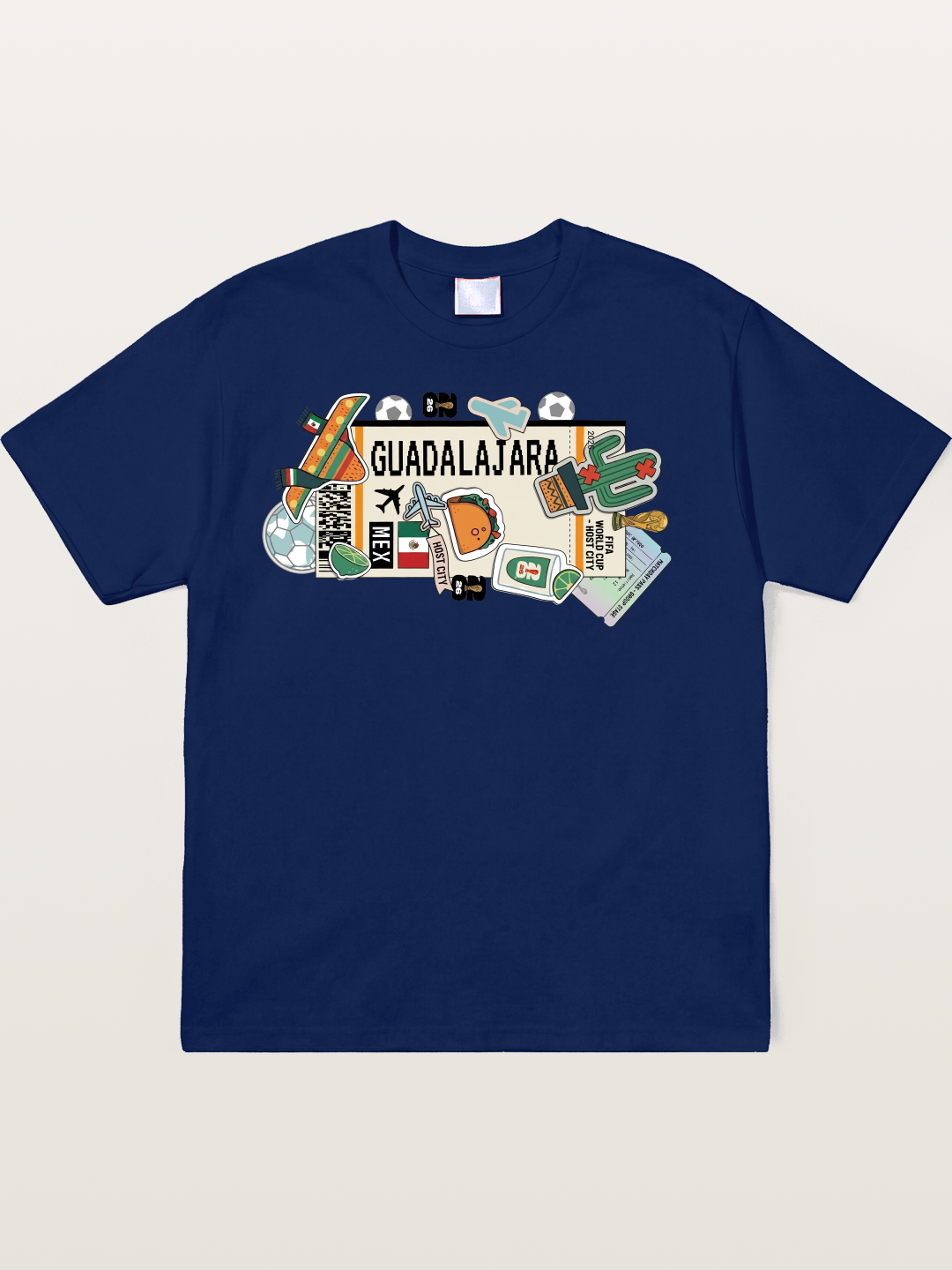 Guadalajara Mexican Culture Art Soft-Stay T-shirt