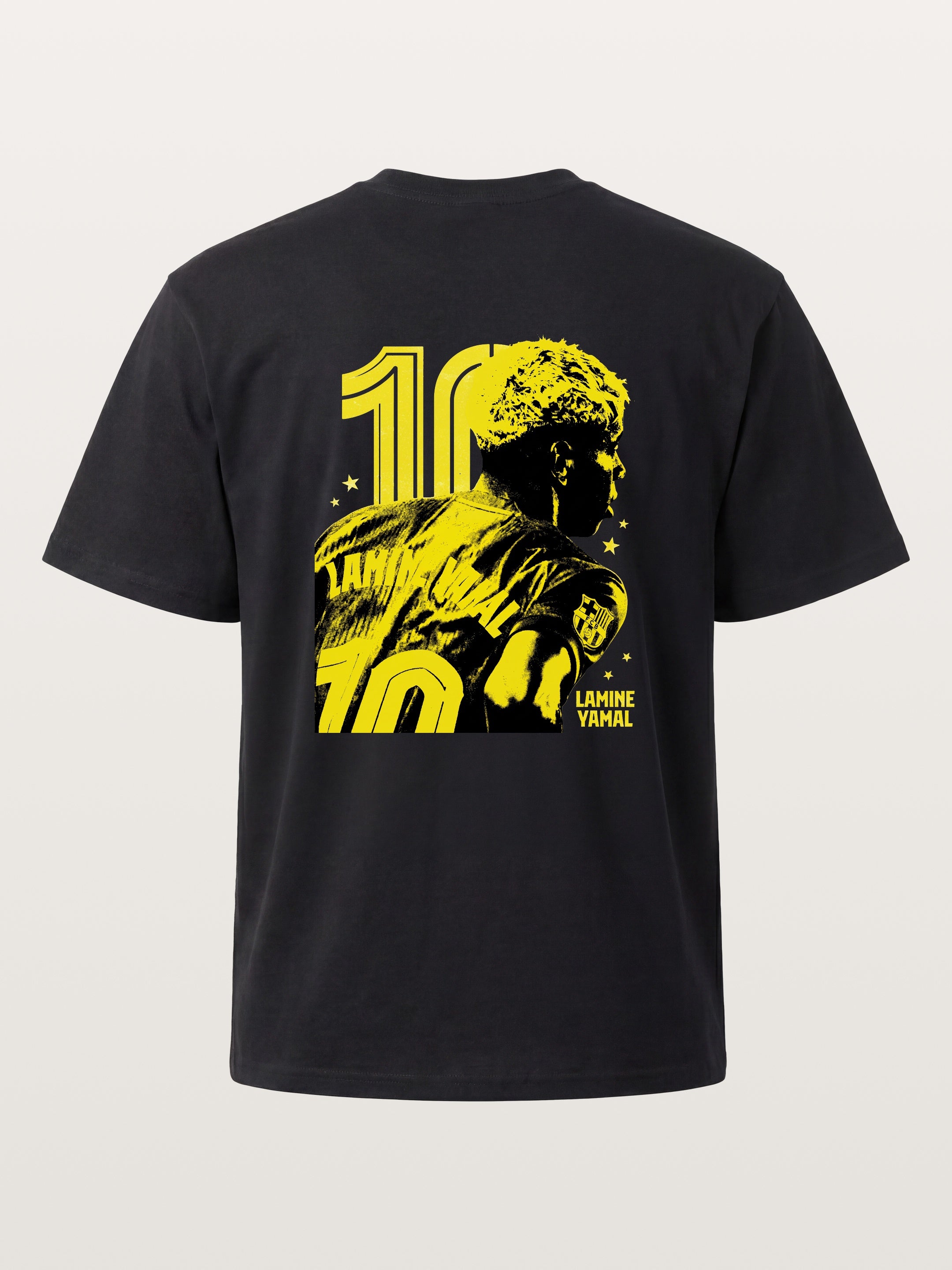 Lamine Yamal 10 Silhouette Cotton T-shirt